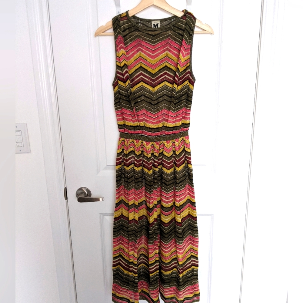 Missoni sparkly knit dress